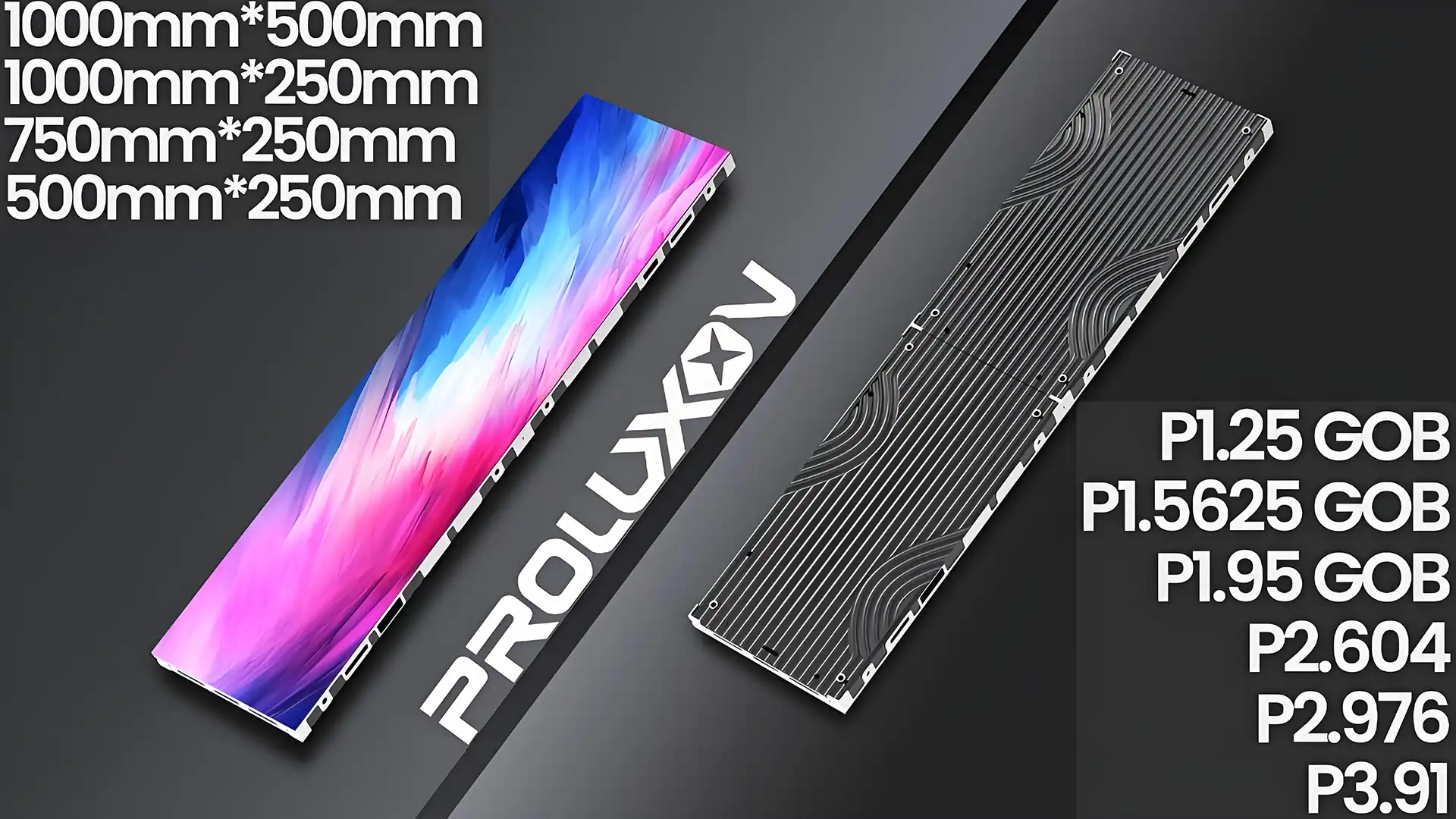 INDOOR DIE-CASTING LED DISPLAY SCREENS