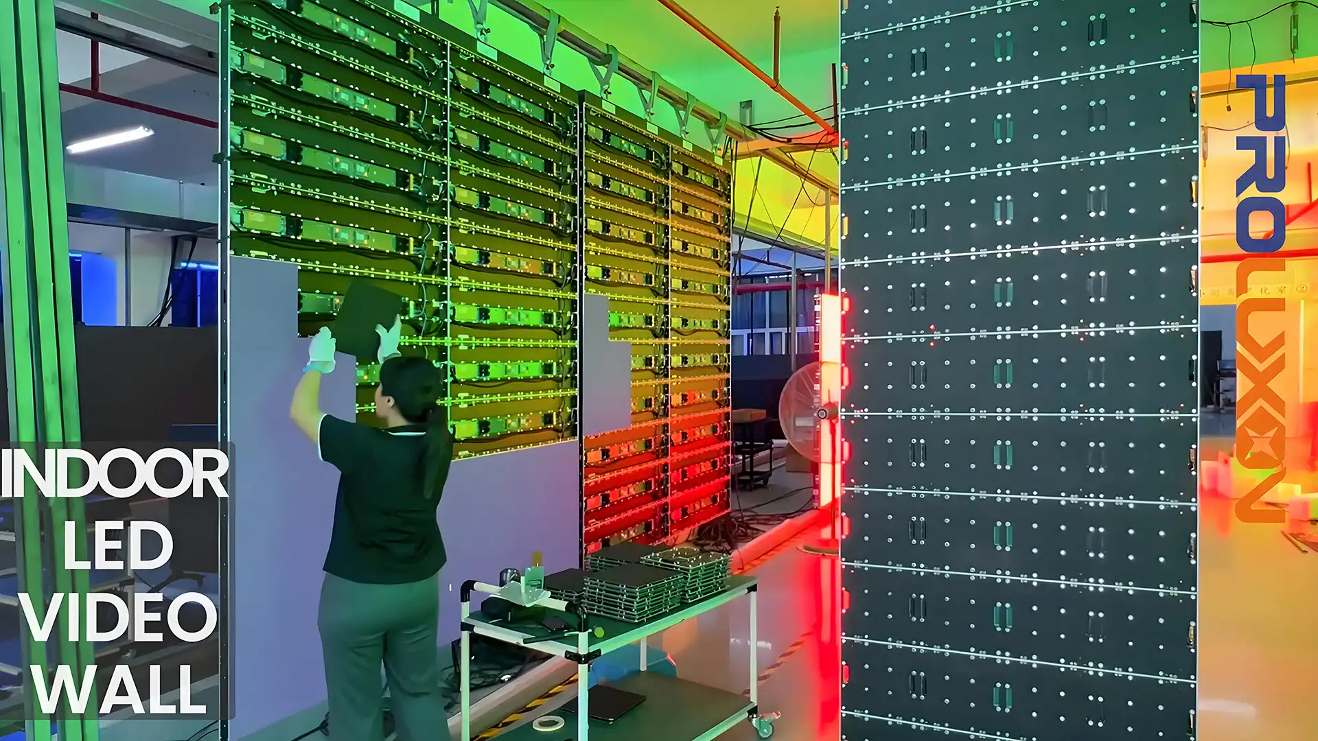 INDOOR VIDEO WALL LED DISPLAY SCREEN