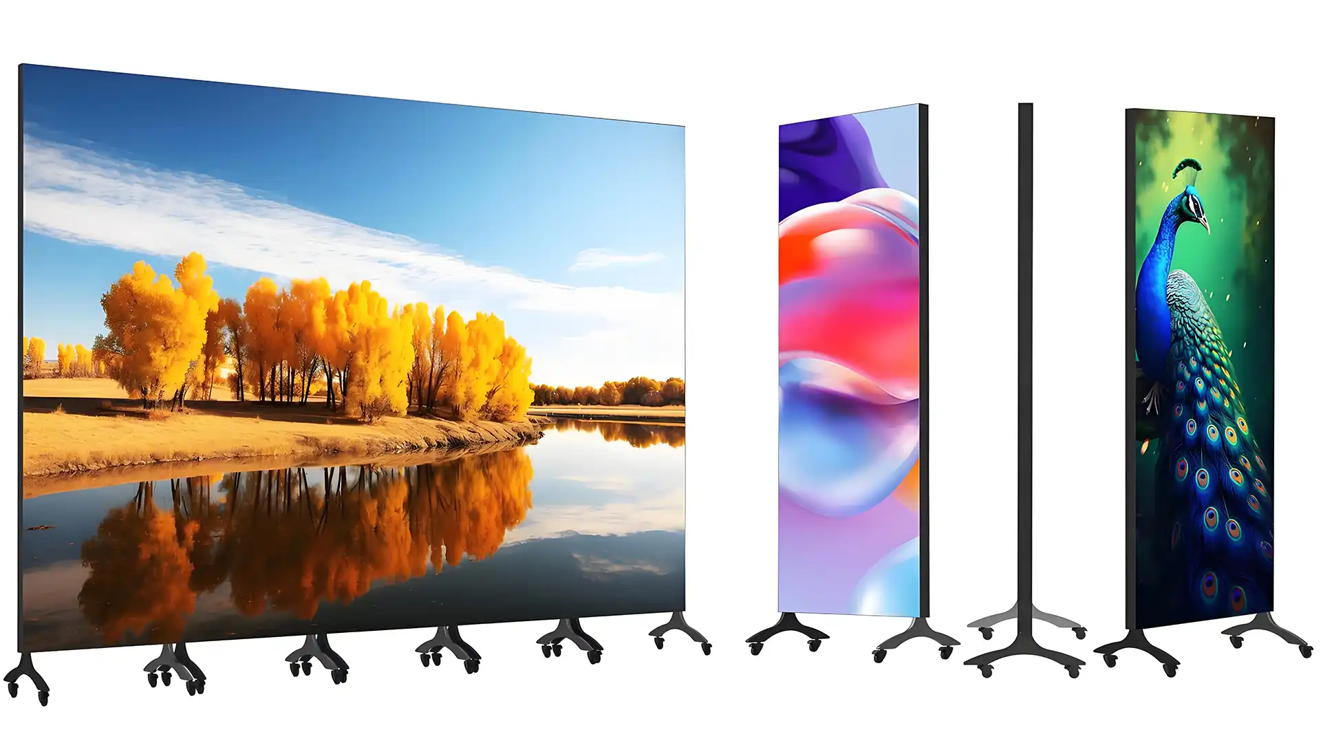 DOUBLE SIDED DIGITAL LED POSTER SCREENS