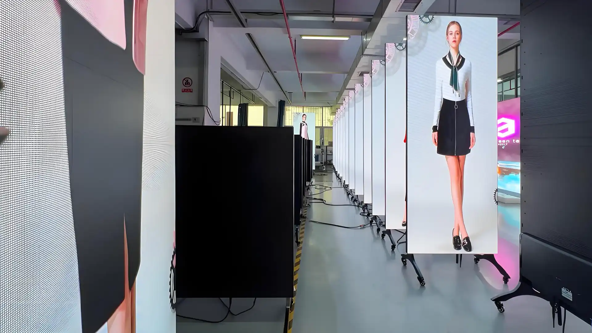 SINGLE AND DOUBLE SIDED LED POSTER SCREEN