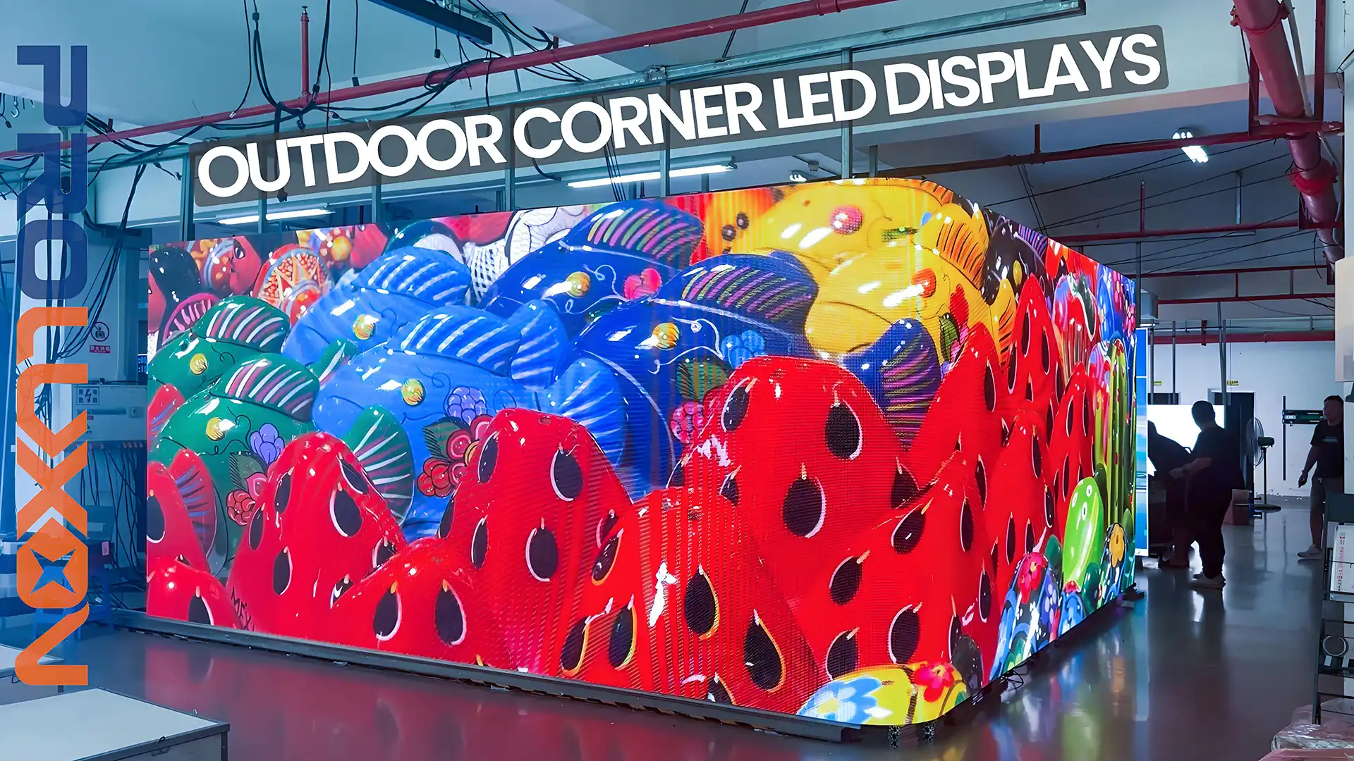 L-Shaped 3D OUTDOOR LED BILLBOARDS
