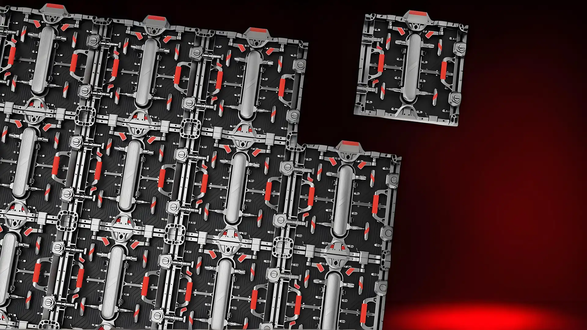 Rental Indoor LED Display Assembly Video