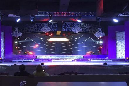 The P4.81 outdoor Rental LED Display is designed for stage events in Anzoatequi-Venezuela