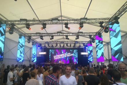 Stage Event Outdoor Rental LED Display Screen in Switzerland